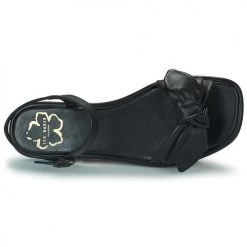 Chaussures Femme Sandales et Nu-pieds Ted Baker NALHA Noir -Sandales Soldes Boutique 21191646 500 F