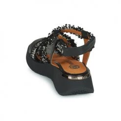Chaussures Femme Sandales et Nu-pieds Mam'Zelle CALINA Noir -Sandales Soldes Boutique 21200047 500 E
