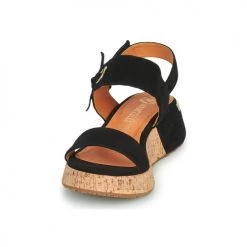 Chaussures Femme Sandales et Nu-pieds Mam'Zelle CLIP Noir -Sandales Soldes Boutique 21200049 500 C