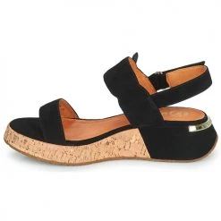 Chaussures Femme Sandales et Nu-pieds Mam'Zelle CLIP Noir -Sandales Soldes Boutique 21200049 500 D