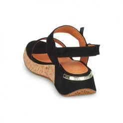 Chaussures Femme Sandales et Nu-pieds Mam'Zelle CLIP Noir -Sandales Soldes Boutique 21200049 500 E