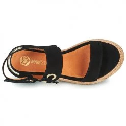 Chaussures Femme Sandales et Nu-pieds Mam'Zelle CLIP Noir -Sandales Soldes Boutique 21200049 500 F