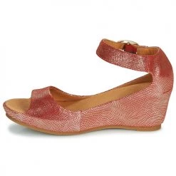 Chaussures Femme Sandales et Nu-pieds Mam'Zelle PANTIN Rouge -Sandales Soldes Boutique 21200051 500 D
