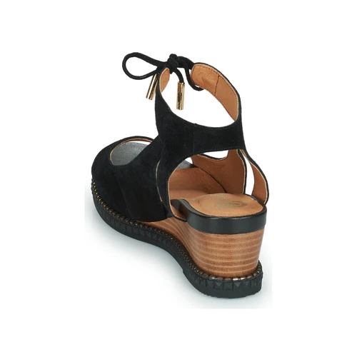 Chaussures Femme Sandales et Nu-pieds Mam'Zelle SANTA Noir 5 Chaussures Femme Sandales et Nu-pieds Mam'Zelle SANTA Noir – Image 5