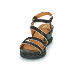 Chaussures Femme Sandales et Nu-pieds Mam'Zelle SELENE Noir 8 Chaussures Femme Sandales et Nu-pieds Mam'Zelle SELENE Noir -Sandales Soldes Boutique 21200063 500 C