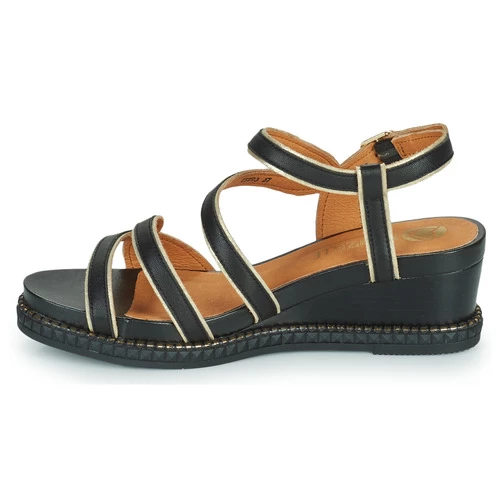 Chaussures Femme Sandales et Nu-pieds Mam'Zelle SELENE Noir 4 Chaussures Femme Sandales et Nu-pieds Mam'Zelle SELENE Noir – Image 4