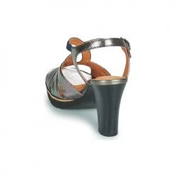 Chaussures Femme Sandales et Nu-pieds Mam'Zelle TIMBA Etain -Sandales Soldes Boutique 21200068 500 E