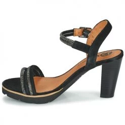 Chaussures Femme Sandales et Nu-pieds Mam'Zelle TAXI Noir 9 Chaussures Femme Sandales et Nu-pieds Mam'Zelle TAXI Noir -Sandales Soldes Boutique 21200069 500 D