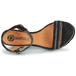 Chaussures Femme Sandales et Nu-pieds Mam'Zelle TAXI Noir 11 Chaussures Femme Sandales et Nu-pieds Mam'Zelle TAXI Noir -Sandales Soldes Boutique 21200069 500 F