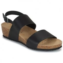 Chaussures Femme Sandales et Nu-pieds Geox D STHELLAE Noir