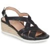 Chaussures Femme Sandales et Nu-pieds Geox D ISCHIA CORDA C Noir