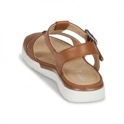 Chaussures Femme Sandales et Nu-pieds Geox D SANDAL HIVER B Marron -Sandales Soldes Boutique 21201142 500 E