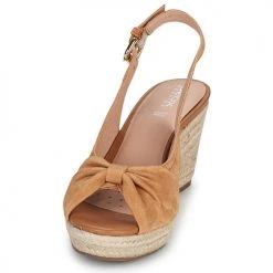 Chaussures Femme Sandales et Nu-pieds Geox D SOLEIL B Curry -Sandales Soldes Boutique 21201144 500 C