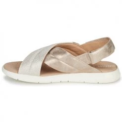 Chaussures Femme Sandales et Nu-pieds Geox D DANDRA A Beige / Doré 9 Chaussures Femme Sandales et Nu-pieds Geox D DANDRA A Beige / Doré -Sandales Soldes Boutique 21201176 500 D