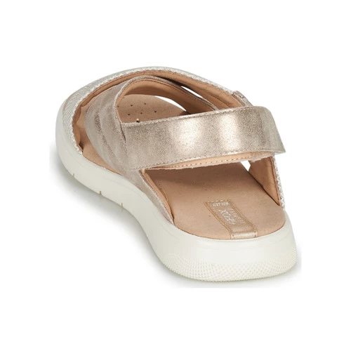 Chaussures Femme Sandales et Nu-pieds Geox D DANDRA A Beige / Doré 5 Chaussures Femme Sandales et Nu-pieds Geox D DANDRA A Beige / Doré – Image 5