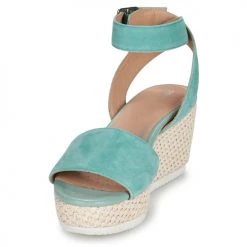 Chaussures Femme Sandales et Nu-pieds Geox D LIPARI A Vert -Sandales Soldes Boutique 21201181 500 C