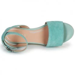 Chaussures Femme Sandales et Nu-pieds Geox D LIPARI A Vert -Sandales Soldes Boutique 21201181 500 F