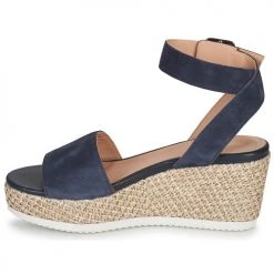 Chaussures Femme Sandales et Nu-pieds Geox D LIPARI A Bleu -Sandales Soldes Boutique 21201182 500 D