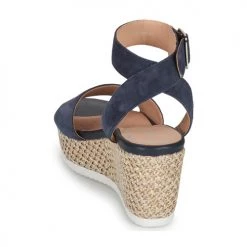 Chaussures Femme Sandales et Nu-pieds Geox D LIPARI A Bleu -Sandales Soldes Boutique 21201182 500 E