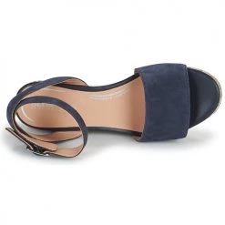 Chaussures Femme Sandales et Nu-pieds Geox D LIPARI A Bleu -Sandales Soldes Boutique 21201182 500 F