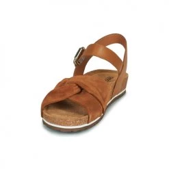 Chaussures Femme Sandales et Nu-pieds Geox D SPENSIERATA C Marron -Sandales Soldes Boutique 21201185 500 C