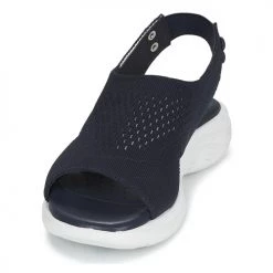 Chaussures Femme Sandales et Nu-pieds Geox D SPHERICA EC5 D Noir -Sandales Soldes Boutique 21201186 500 C