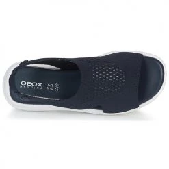 Chaussures Femme Sandales et Nu-pieds Geox D SPHERICA EC5 D Noir -Sandales Soldes Boutique 21201186 500 F