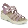 Chaussures Femme Sandales et Nu-pieds Skechers PIER-LITE Mauve