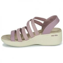 Chaussures Femme Sandales et Nu-pieds Skechers PIER-LITE Mauve -Sandales Soldes Boutique 21201518 500 D