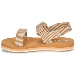 Chaussures Femme Sandales et Nu-pieds Roxy ROXY CAGE Blanc / Beige -Sandales Soldes Boutique 21206068 500 D