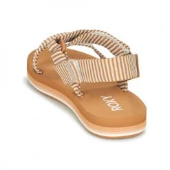 Chaussures Femme Sandales et Nu-pieds Roxy ROXY CAGE Blanc / Beige -Sandales Soldes Boutique 21206068 500 E