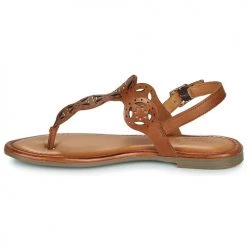 Chaussures Femme Sandales et Nu-pieds S.Oliver 28112 Camel -Sandales Soldes Boutique 21206530 500 D