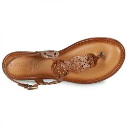 Chaussures Femme Sandales et Nu-pieds S.Oliver 28112 Camel -Sandales Soldes Boutique 21206530 500 F