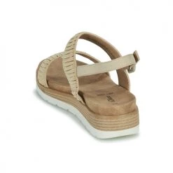 Chaussures Femme Sandales et Nu-pieds S.Oliver 28108 Beige -Sandales Soldes Boutique 21206533 500 E