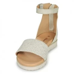 Chaussures Femme Sandales et Nu-pieds S.Oliver 28111 Beige -Sandales Soldes Boutique 21206539 500 C