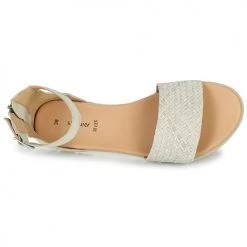 Chaussures Femme Sandales et Nu-pieds S.Oliver 28111 Beige -Sandales Soldes Boutique 21206539 500 F