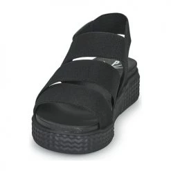 Chaussures Femme Sandales et Nu-pieds Palladium PALLA EGO SD 02 ELC Noir -Sandales Soldes Boutique 21246162 500 C