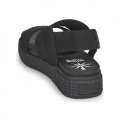 Chaussures Femme Sandales et Nu-pieds Palladium PALLA EGO SD 02 ELC Noir -Sandales Soldes Boutique 21246162 500 E