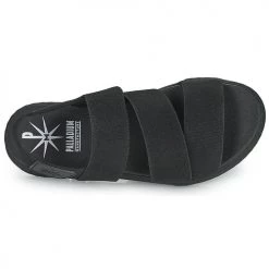 Chaussures Femme Sandales et Nu-pieds Palladium PALLA EGO SD 02 ELC Noir -Sandales Soldes Boutique 21246162 500 F