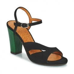 Chaussures Femme Sandales et Nu-pieds Chie Mihara ANZO Noir / Vert