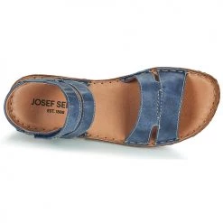 Chaussures Femme Sandales et Nu-pieds Josef Seibel ROSALIE 47 Bleu -Sandales Soldes Boutique 21255548 500 F