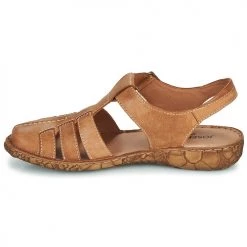 Chaussures Femme Sandales et Nu-pieds Josef Seibel ROSALIE 48 Cognac -Sandales Soldes Boutique 21255549 500 D