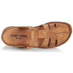 Chaussures Femme Sandales et Nu-pieds Josef Seibel ROSALIE 48 Cognac -Sandales Soldes Boutique 21255549 500 F