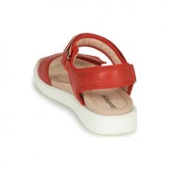 Chaussures Femme Sandales et Nu-pieds Westland ALBI 01 Rouge -Sandales Soldes Boutique 21255625 500 E