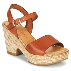 Chaussures Femme Sandales et Nu-pieds Ulanka ERA Cognac
