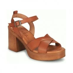 Chaussures Femme Sandales et Nu-pieds Ulanka ROSAURA Cognac