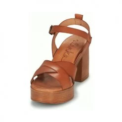 Chaussures Femme Sandales et Nu-pieds Ulanka ROSAURA Cognac -Sandales Soldes Boutique 21256172 500 C
