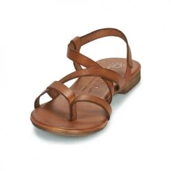 Chaussures Femme Sandales et Nu-pieds Ulanka ESTELA Cognac -Sandales Soldes Boutique 21256177 500 C