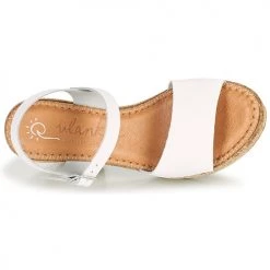 Chaussures Femme Sandales et Nu-pieds Ulanka ERA Blanc -Sandales Soldes Boutique 21256181 500 F