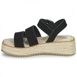 Chaussures Femme Sandales et Nu-pieds Ulanka LIAM Noir -Sandales Soldes Boutique 21256185 500 D